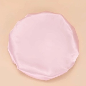 Bonnet de nuit en satin de soie double couche personnalisé, réversible, avec bande réglable, faible MOQ, vente en gros - Product Image 3