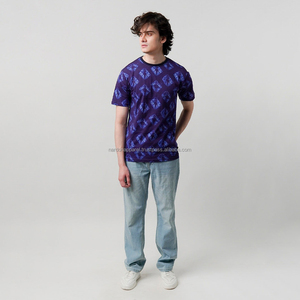 Nardon ropa al por mayor Logotipo de impresión personalizada de manga corta 100% algodón 180 gramos camiseta de gran tamaño para hombres - Product Image 4