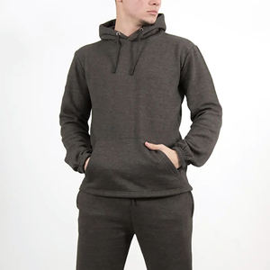 Ensemble de survêtement mode pour homme : sweat à capuche et pantalon de survêtement surdimensionnés personnalisés, idéal pour l'hiver – Fabricant de vêtements pour hommes - Product Image 1