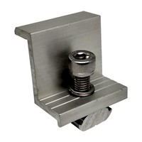 Kit de fixation solaire en aluminium anodisé VNTECH GLOBAL VNG-EC30 30 mm - Pré-assemblé, haute durabilité