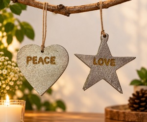 Adornos Navideños Metálicos Irrompibles de Primera Calidad en Oferta, Decoraciones Colgantes de Estilo Moderno para Sala de Estar - Product Image 1