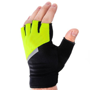 High Quality Half Finger Cycling Gloves Breathable Secure Wrist Closure Custom Design Road Training Cycling Gloves For Unisex - Product Image 4