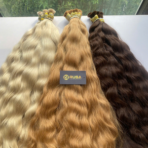 Vente en gros de cheveux humains en vrac, 100% cheveux vierges vietnamiens, extension de cheveux de qualité supérieure - Product Image 1