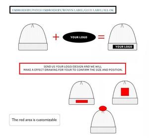 Bonnets d'Hiver Épais Tendance 100% Laine Jacquard Unisexes pour Homme et Femme | Chapeaux d'Hiver en Gros Image Couleurs Personnalisées pour la Plage et un Usage Quotidien - Product Image 5