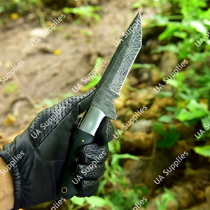 Cuchillo de Supervivencia Multifuncional de Acero de Damasco de Alta Calidad, Hoja Fija, para Caza, Pesca y Camping, Personalizado ODM, Venta al Por Mayor - Product Image 3