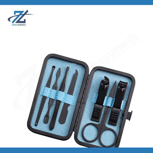 Portable Adult <b>Nail</b> Care Kit Stainless Steel Child Manicure Pedicure Set <b>Nail</b> Clipper <b>File</b> Cuticle Grooming Tools Pakistan - Product Image 2