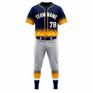 Uniformes de Béisbol Personalizados de Moda 2026, Camisetas de Béisbol de Secado Rápido, Ropa Deportiva de Malla para Equipos, Proveedor OEM ODM - Product Image 2