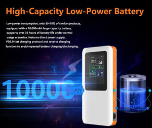 Mifis M3H Pro Mobile Hotspot 10000mAh 2.8 "Écran tactile 36H Marathon Batterie Puissant Nouveau Routeur avec Commutateur de Mode CPE Instantané - Product Image 5