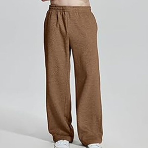 Men Regular Straight Fit Summer Vintage Casual Jogger Sweatpants Adjustable Waist 100% Cotton Eco-Friendly Anti-Wrinkle Quick - Product Image 6
