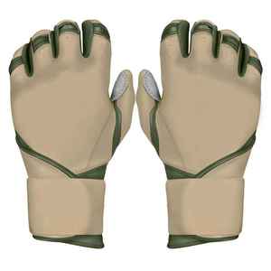 Gants de frappeur de baseball en cuir personnalisés en gros, antidérapants, équipement professionnel de softball - Product Image 1