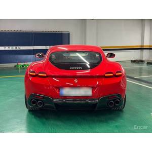 2024 페라리 로마 3.9 V8 가솔린 자동 변속기 63 km 럭셔리 중고차 왼쪽 스티어링 수출 준비 한국에서 - Product Image 4