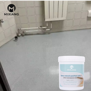 สารเคลือบพื้นอีพ็อกซี่สีทรายเหลวส่วนบุคคล Mi Xiang โพลียูรีเทนกันน้ำ ทาด้วยแปรง ใช้ในเชิงพาณิชย์ สารเคมีเชิงซ้อน CAS - Product Image 5