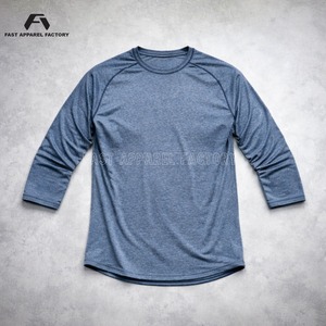 Men Casual Wear Men And Women Long Sleeve T Shirts Hot Selling New Design Custom <b>Logo</b> Solid Color Buy New Best Breathable - Product Image 2