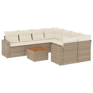 Ensemble de canapés de jardin beige - Product Image 2