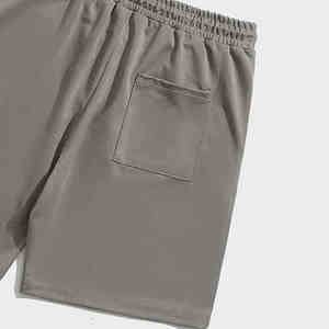 ชุดเสื้อยืดแขนสั้นและกางเกงขาสั้นลำลองสำหรับผู้ชายปี 2025 ผ้าฝ้าย 100% ระบายอากาศได้ดี ลายดอกไม้ เหมาะสำหรับใส่ในฤดูร้อน - Product Image 3