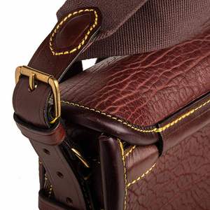 Pochette légère pour cartouches avec impression décorative, en cuir de vachette véritable de haute qualité, accessoires de chasse haut de gamme - Product Image 4