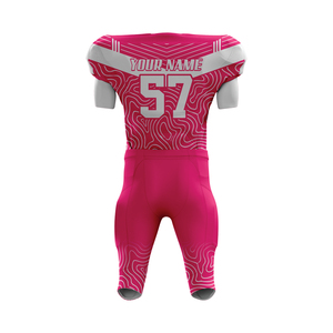 Maillot de football américain haut de gamme pour équipe avec impression par sublimation haute définition - Product Image 2