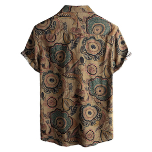 Ensemble d'été 2 pièces pour homme, streetwear imprimé sur mesure, sérigraphie, t-shirt à manches courtes respirant, short en tricot, polyester/coton - Product Image 4