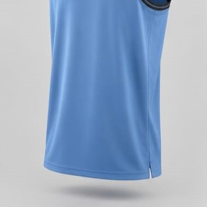 Camiseta de Baloncesto Unisex Azul sin Mangas, Absorbente de Humedad, Cuello Redondo de Poliéster, Corte Regular, para Todas las Temporadas, Ropa Deportiva para Adultos - Product Image 5