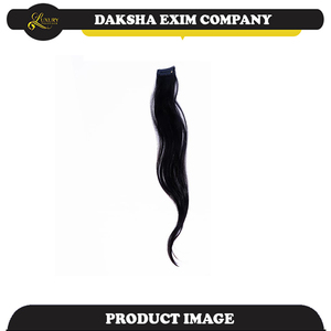 Premium Indian Remy Raw Temple Cabello humano Trama Económico Blanqueado Sedoso Onda recta Estilo Extensiones Color claro - Product Image 5