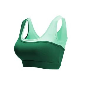 Custom Women's Wireless Racerback Plus Size Front Zip Shockproof Yoga Workout Gym Sports Bra <b>Animal</b> Print Rhinestone High - Product Image 2