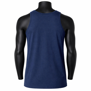 Camiseta sin Mangas de Secado Rápido para Hombre, Chaleco Deportivo Transpirable para Gimnasio, Logotipo Personalizado, Proveedor Mayorista, Precio Económico, OEM - Product Image 3