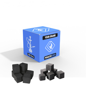 Narguilé au charbon de bois de shisha à combustion longue de qualité supérieure usine d'Indonésie briquette de charbon de bois de noix de coco naturel marque privée OEM - Product Image 1