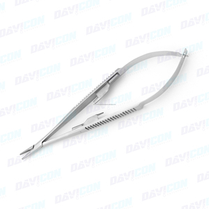 Castroviejo Needle <b>Holder</b>, 5.5inch (14cm), CVD Tips with Lock - Product Image 2