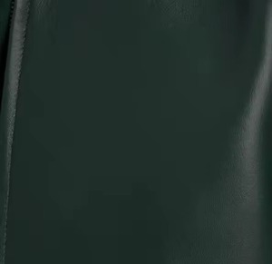 Veste bomber en cuir d'agneau de haute qualité, style streetwear fin et élégant, logo sur le devant, respirante, veste d'hiver professionnelle pour homme - Product Image 3