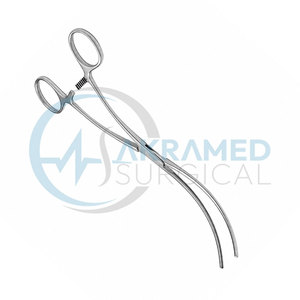 Pince vasculaire périphérique Debakey en forme de S, en acier inoxydable, instrument chirurgical atraumatique, certifié CE, réutilisable - Product Image 2