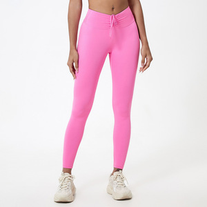 Leggings de Yoga para Mujer al por Mayor con Logotipo Personalizado, Transpirables, Cómodos, Elásticos, Ropa de Gimnasio, Nueva Colección en Oferta - Product Image 5