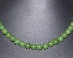 Magnifique Collier de Perles en Jade Vert Naturel Géométrique Classique, Cabochon Rond, Pierre Précieuse Libre, Prix de Gros - Product Image 6