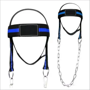 Arnés de cabeza y cuello para levantamiento de pesas, fortalecimiento del cuello y entrenamiento de resistencia - Product Image 2