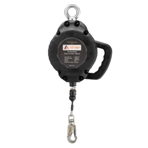 Dispositif de protection antichute automatique à poulie rétractable pour levage et escalade - Product Image 1