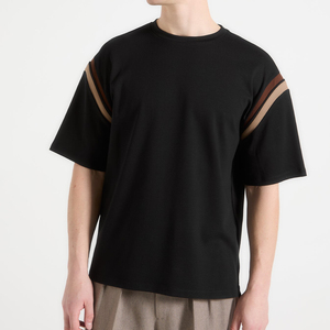 Camiseta de Verano Unisex de Moda con Bordado y Artesanía Elaborada, 230g, 100% Algodón Puro Peinado Compacto Siro Spun, Tejido de Punto, Corte Oversize - Product Image 6