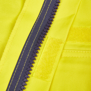 Overol de Seguridad Industrial de Alta Visibilidad con Franjas Reflectantes, Antiestático, de Poliéster, de Secado Rápido y Resistente al Viento - Product Image 6