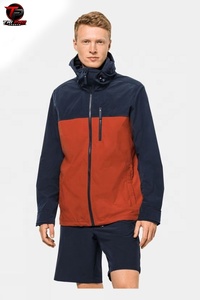 <b>Men's</b> Waterproof Windproof Breathable Polyester/Cotton <b>Jacket</b> <b>Lightweight</b> Outdoor Casual Zip-Up Hooded Winter Outerwear - Product Image 5