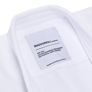 Kimono de Jiu Jitsu Shoyorol de Alta Calidad, Color Blanco, Logotipo Personalizado, Nuevo Modelo, Lote 135, 100% Algodón, 450 GSM, para Karate - Product Image 5