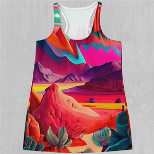 Camiseta sin Mangas Casual de Verano para Mujer, Talla Grande, Diseño Personalizado OEM, Sublimación de Poliéster, Transpirable - Product Image 3