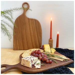 Planche à découper antidérapante pour fruits et légumes, planche à découper en bois décorative de luxe, élégante, écologique et durable - Product Image 5