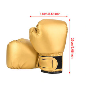 1 paire de gants de boxe pour enfants, entraînement MMA, Kickboxing, cuir PU respirant, sangle de poignet réglable, fermeture à crochet et boucle pour enfants - Product Image 5