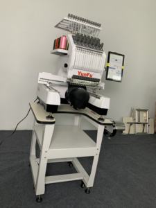 YUNFU Mini máquina de bordado computarizada de cabeza única Digital para el hogar, agujas múltiples, <span class=keywords><strong>precio</strong></span> al por mayor de alta velocidad, Emtb automático - Product Image 5