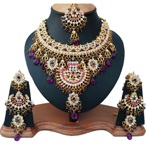 Alloy Vintage Flower Traditional Artificial <b>Set</b> Women Engagement Anniversary Wedding Bridal Party Crystal Rhinestone Necklace - Product Image 3