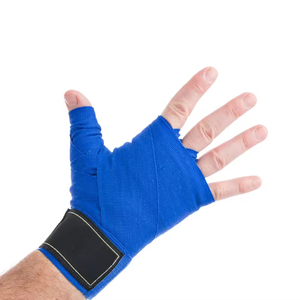 Muñequeras Profesionales de Algodón Transpirable para Levantamiento de Pesas y Entrenamiento de Boxeo - Soporte de Mano Unisex - Product Image 4