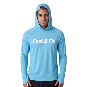 Camisetas de Pesca para Hombre con Protección Solar, Diseño Sublimado en Tela 100% Poliéster, Manga Larga y Capucha - Product Image 1