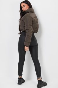 Chaqueta Acolchada para Mujer al por Mayor, Personalizada, Informal, para Exteriores, Resistente al Viento, con Cierre de Cremallera y Bolsillos Laterales, Abrigo Premium para Invierno - Product Image 6