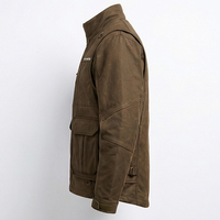 Veste de chasse en toile respirante personnalisée et imprimée pour homme, coupe courte, camouflage, coupe-vent, protection UV, idéale pour l'extérieur en été