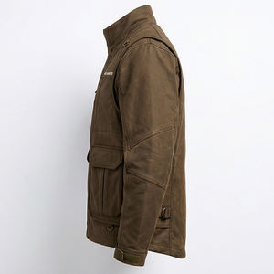 เสื้อแจ็คเก็ตสำหรับล่าสัตว์ระดับมืออาชีพสำหรับผู้ชาย ลายพราง กันน้ำ เสื้อโค้ทยุทธวิธีสำหรับการยิงปืน อุ่น ทนทาน รับผลิตตามแบบ OEM - Product Image 5