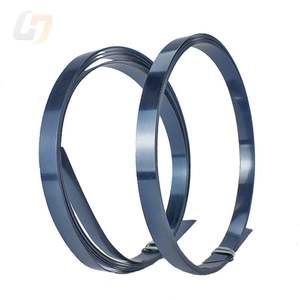 Blued 5/8 "XBWG25 banda tiras <span class=keywords><strong>de</strong></span> <span class=keywords><strong>acero</strong></span> correa <span class=keywords><strong>de</strong></span> embalaje 16mm tira <span class=keywords><strong>de</strong></span> Metal 0,50 MM * 16MM 4 Kg/rollo 2 rollo/paquete para fábrica - Product Image 4