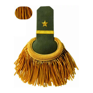 Elegantes Epaulettes de Hombro con Decoración de Hilo Fino, Forma Personalizada, Construcción en Tela de Alta Calidad, Tamaño y Color Personalizables - Product Image 2